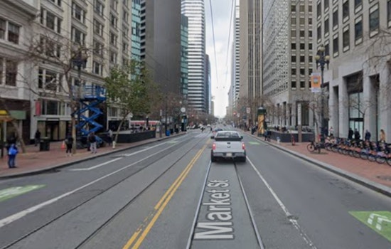 San Francisco F Market Collision Disrupts Service At Market And Sansome