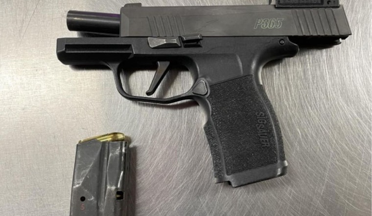 San Francisco Teen Arrested in Colma for Possession of Loaded Firearm During Traffic Stop