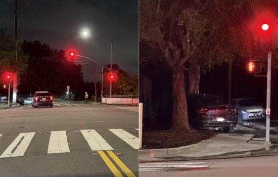 San Jose Driver Smacks Gas Line, Locks Down Foxworthy Corner