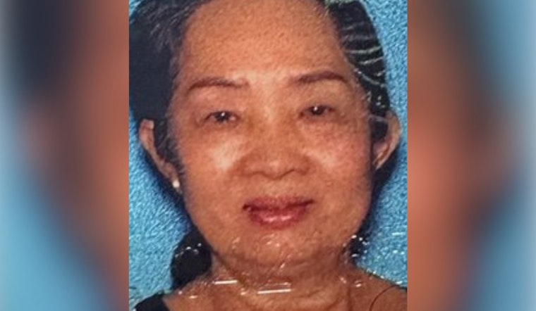 San Jose Police and California Highway Patrol Issue Silver Alert for Missing Senior Supannee Phromduangsi