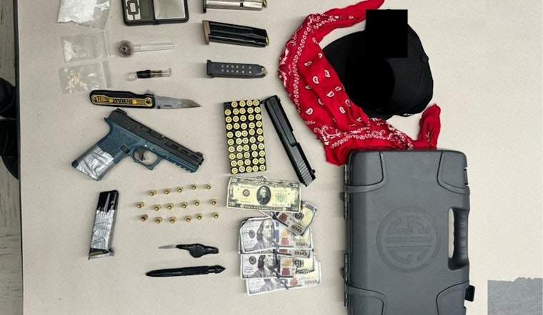 San Jose Police Seize Firearm, Drugs, and Arrest Wanted Felon in Stolen Vehicle Bust