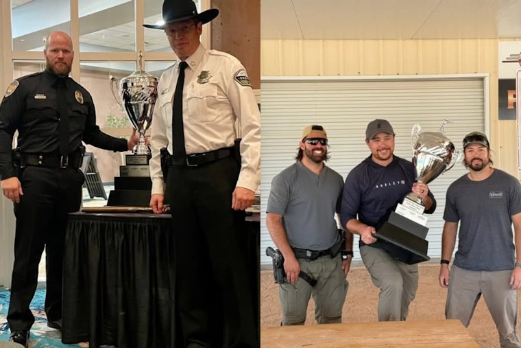 Sandy City Police Officers Shine in Utah Sheriff's Office Association Handgun Championship