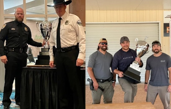 Sandy City Police Officers Shine in Utah Sheriff's Office Association Handgun Championship