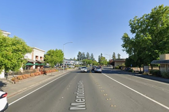 Santa Rosa Police Motor Officer Sustains Minor Injuries in Collision on Mendocino Avenue