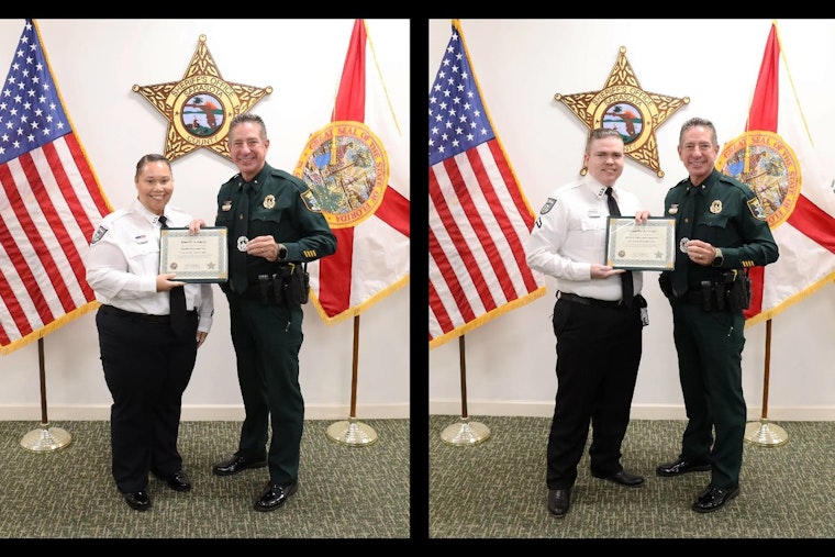 Sarasota County Sheriff's Office Announces Promotions of Two Key Staff Members