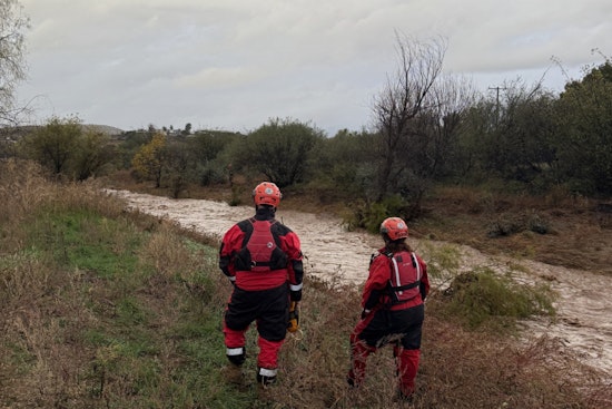 Search Intensifies for Elderly Man Swept Away by Floodwaters in Yavapai County's Cordes Lakes