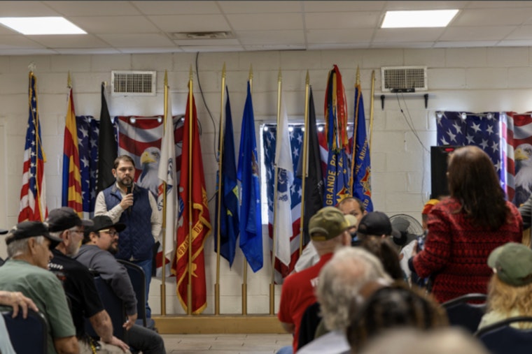 Senator Gallego Hosts Veterans Town Hall in Casa Grande, Addresses VA Cuts and Legal Rights of Military Personnel
