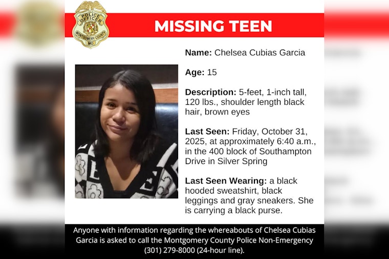 Silver Spring Community Urged to Aid in Search for Missing Teen Chelsea Cubias Garcia