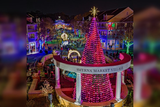Smyrna Rings in the Holidays with Festive Music, Santa's Arrival, and Artisan Market
