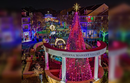 Smyrna Rings in the Holidays with Festive Music, Santa's Arrival, and Artisan Market
