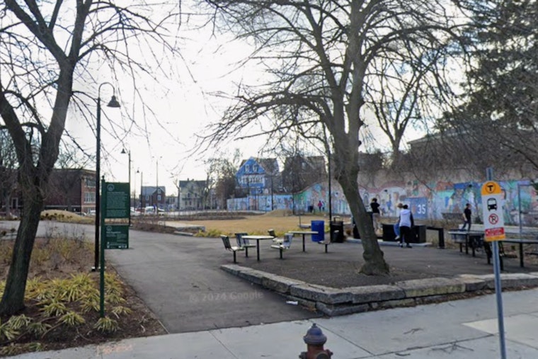 Somerville's Lou Ann David Park Debuts Anna Fubini's "Letters Rewoven" Art Installation