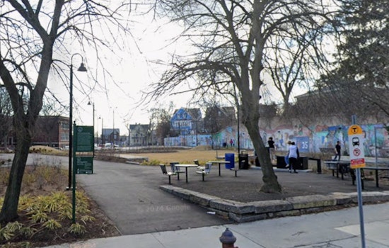 Somerville's Lou Ann David Park Debuts Anna Fubini's "Letters Rewoven" Art Installation