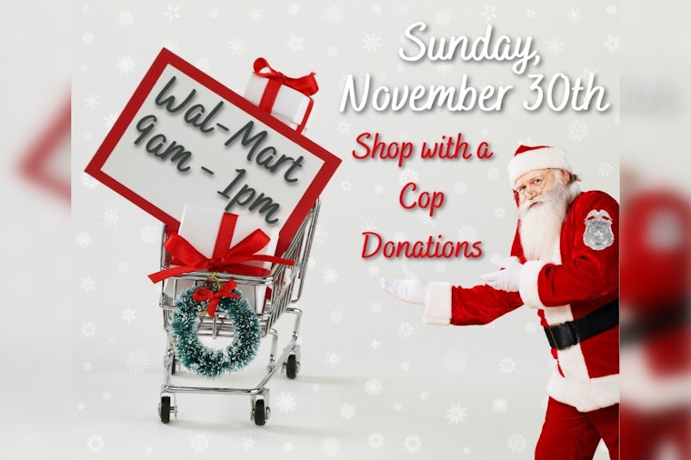 South Milwaukee Police Launch "Shop with a Cop" Fundraiser at Local Wal-Mart with Officer Rodman Leading the Charge