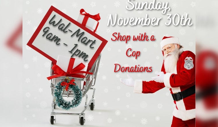 South Milwaukee Police Launch "Shop with a Cop" Fundraiser at Local Wal-Mart with Officer Rodman Leading the Charge