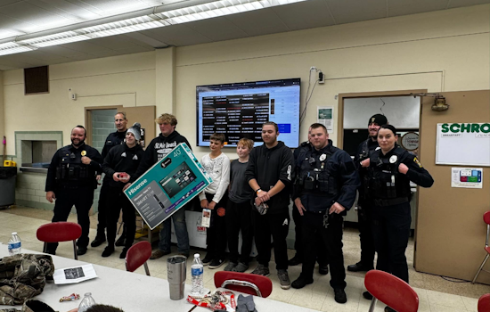 Springfield Police and Students Engage in Community-Building Hide and Seek Game at Springfield High School