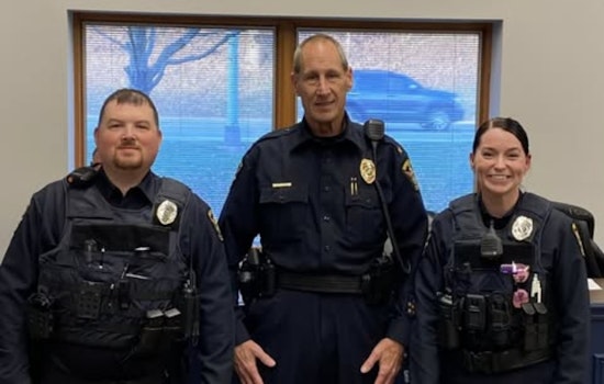 Springfield Township Welcomes New Officers Chelsea Ireland and Zackery Bennett to Police Force