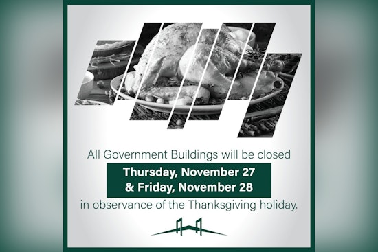St. Charles Parish Announces Thanksgiving Closures for Government Buildings and Waste Collection Services