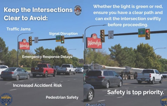 St. George Police Urge Drivers: 'Don't Block the Box' to Ensure Road Safety and Flow