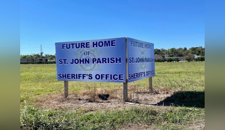 St. John the Baptist Parish Unveils Plans for New Sheriff's Office in LaPlace to Enhance Law Enforcement Operations