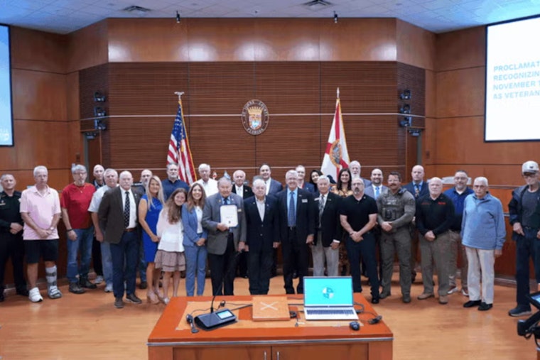 St. Johns County Board Honors Military Service with Veterans Day Proclamation
