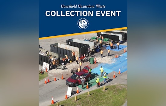 St. Johns County Hosts Free Hazardous Waste and E-Waste Collection Event in Elkton