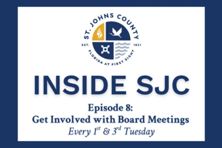St. Johns County Launches 'Inside SJC' Video Series to Foster Civic Engagement and Transparency