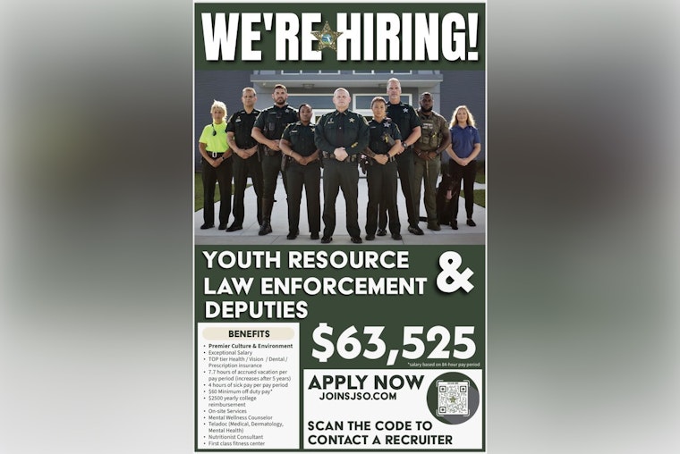 St. Johns County Sheriff's Office Seeks Community-Minded Candidates for Law Enforcement and Youth Resource Deputy Roles