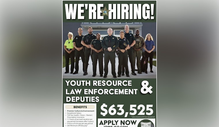 St. Johns County Sheriff's Office Seeks Community-Minded Candidates for Law Enforcement and Youth Resource Deputy Roles