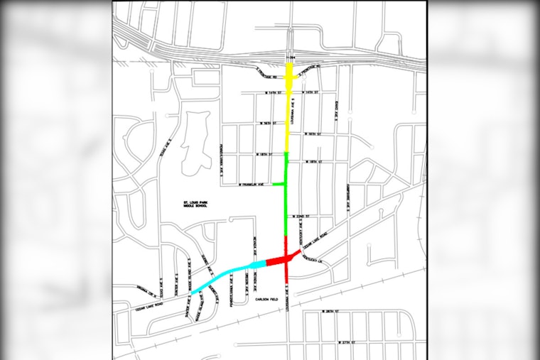 St. Louis Park's Louisiana Avenue Roadwork Continues, City Aims for November 2025 Reopening