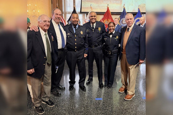 St. Louis Police Honor Military Service at Missouri Athletic Club's Veterans Day Event