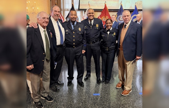 St. Louis Police Honor Military Service at Missouri Athletic Club's Veterans Day Event