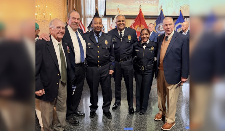 St. Louis Police Honor Military Service at Missouri Athletic Club's Veterans Day Event
