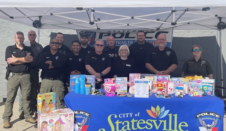 Statesville Police Department's "Fill the Trailer Toy Drive" Shines with Community Generosity Ahead of More Giving Dates