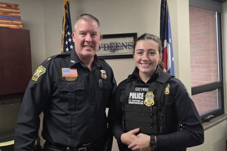 Strongsville Celebrates Officer Grzywna's Transition to Customs and Border Protection After Intensive Federal Training