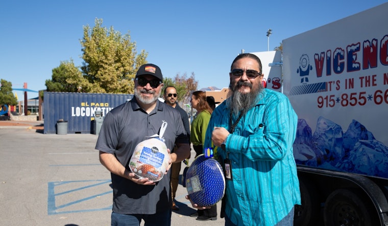 Sunland Park Mayor Perea and State Rep. Lara Distribute Thanksgiving Turkeys to Local Families