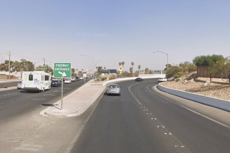Suspected Impaired Driver Leads Police on High-Speed Chase Through East Las Vegas Ending in Freeway Crash
