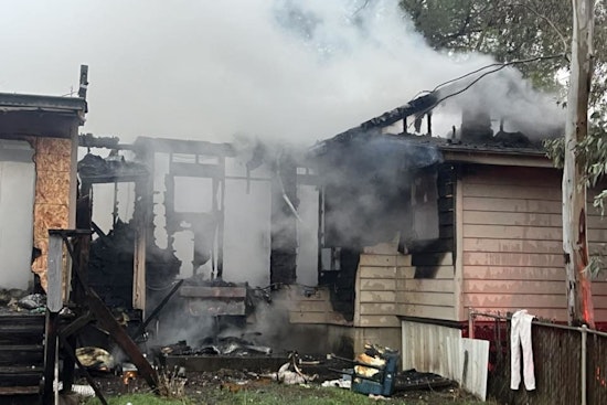 Suspicious Blaze Engulfs Abandoned Home Near Wallace, Calaveras County Firefighters Investigate
