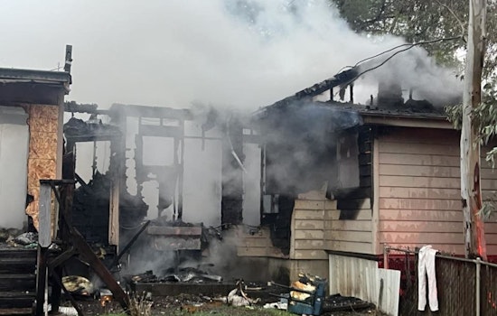 Suspicious Blaze Engulfs Abandoned Home Near Wallace, Calaveras County Firefighters Investigate