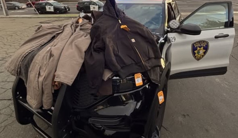 Swift Police Action in Vallejo Leads to Arrest of Two Suspects for $1,700 Jacket Heist