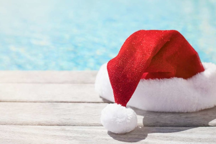 "Swim with Santa" Event Brings Festive Cheer to Raleigh's Pullen Aquatic Center