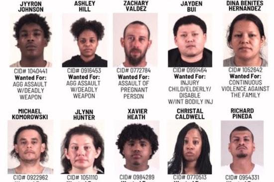 Tarrant County Sheriff's Office Seeks Public Help to Locate Most Wanted Fugitives, $1000 Rewards Offered