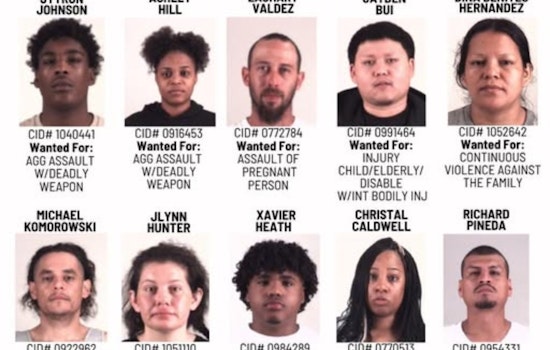 Tarrant County Sheriff's Office Seeks Public Help to Locate Most Wanted Fugitives, $1000 Rewards Offered