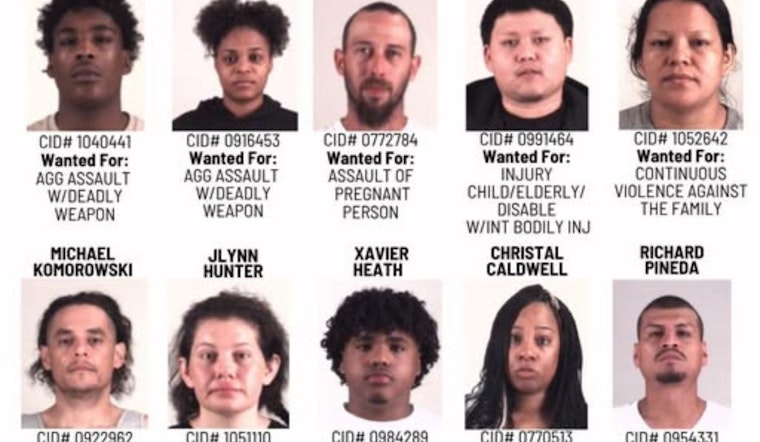 Tarrant County Sheriff's Office Seeks Public Help to Locate Most Wanted Fugitives, $1000 Rewards Offered