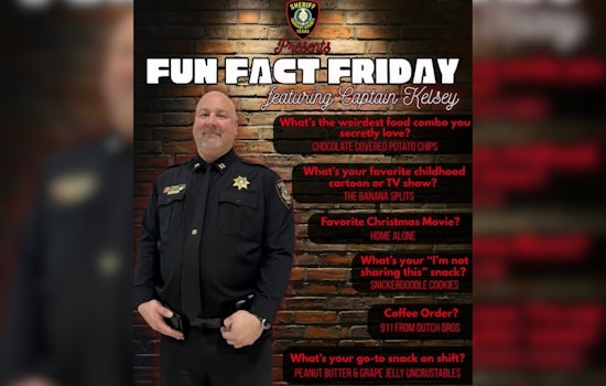 Tarrant County Sheriff's Office Spotlights Captain's Role in Corrections Center for Fun Fact Friday