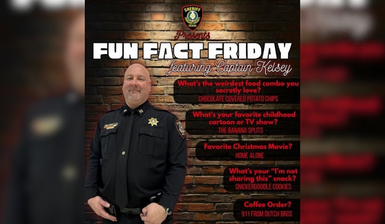 Tarrant County Sheriff's Office Spotlights Captain's Role in Corrections Center for Fun Fact Friday