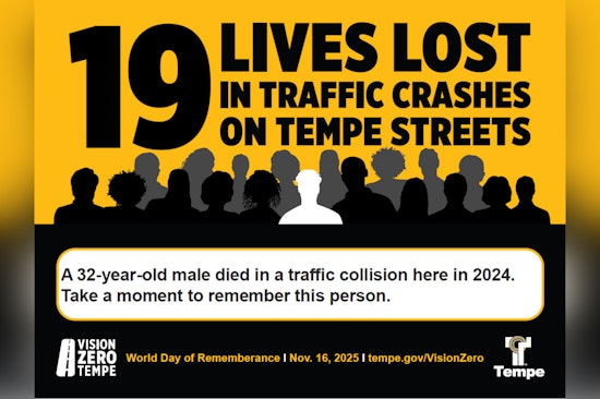 Tempe Honors Traffic Victims with Memorials, Aligning with World Day of Remembrance
