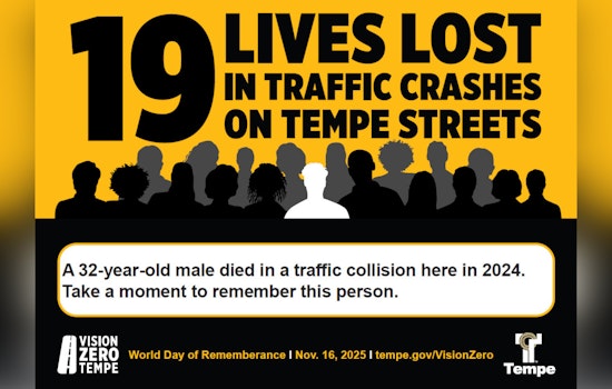 Tempe Honors Traffic Victims with Memorials, Aligning with World Day of Remembrance