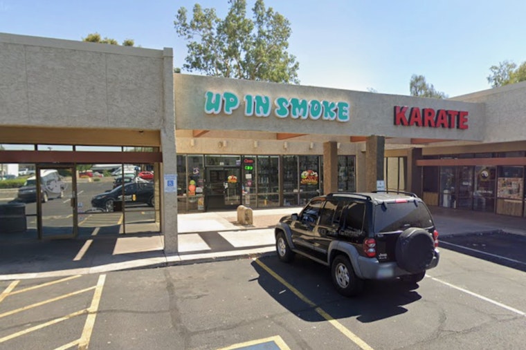 Tempe Smoke Shop Devastated by Smash-and-Grab Heist Using Stolen Car; Owner Offers $30K Reward
