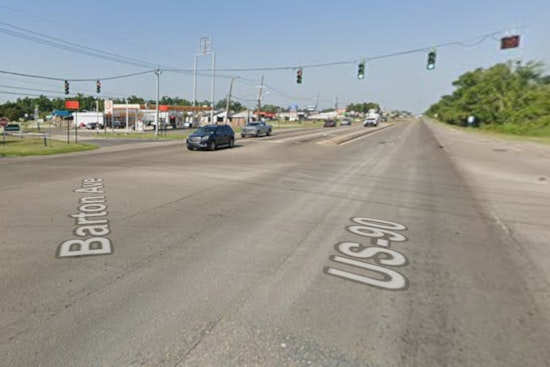 Temporary Closure of Barton Avenue and U.S. Highway 90 Intersection for Railroad Repairs on November 18