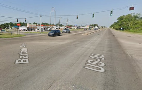 Temporary Closure of Barton Avenue and U.S. Highway 90 Intersection for Railroad Repairs on November 18